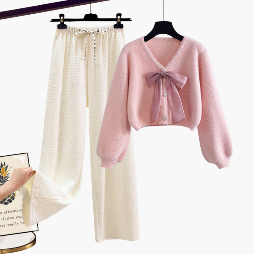 Women's 2 Piece Cardigan Set