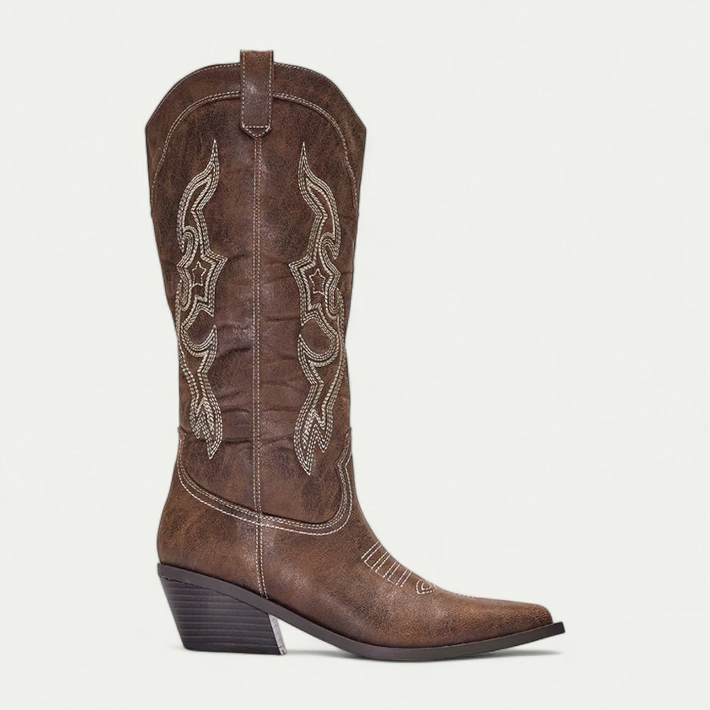 Women's Embroidered Western Boots High Calf