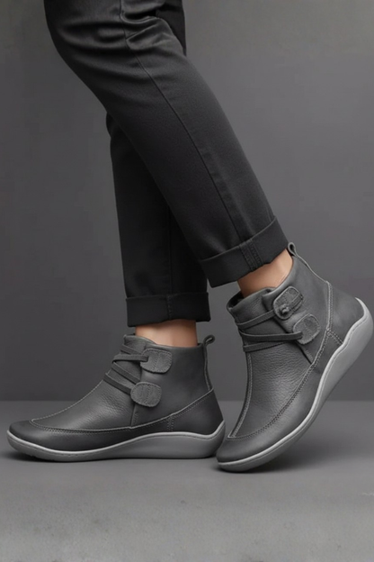 Women's Ankle Boots Waterproof Rubber Sole