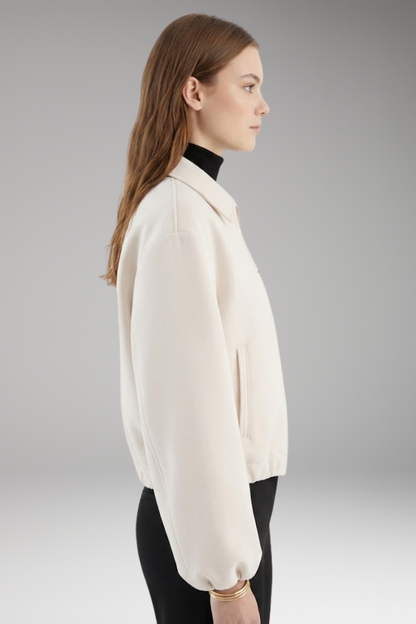 Women's Long Sleeve Lapel Jacket