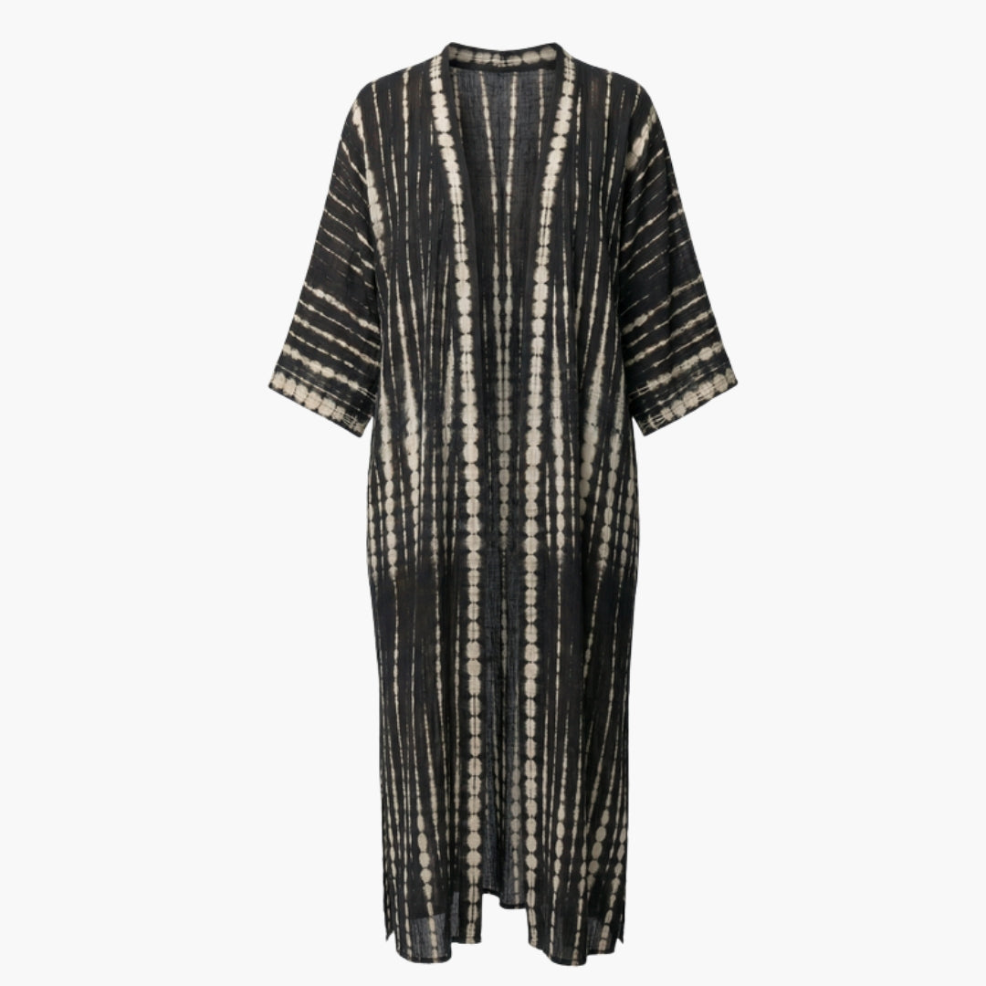 Women's Beach Cover Up V Neck Sleeves - Fashinoza