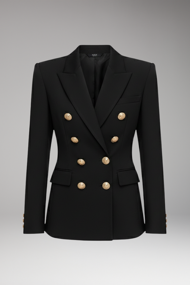 Women's Two Button Blazer Wool - 
Fashinoza