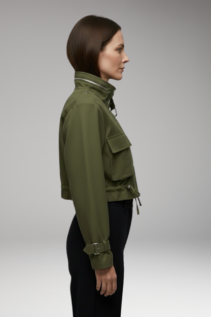 Women's Long Sleeve Bomber Jacket