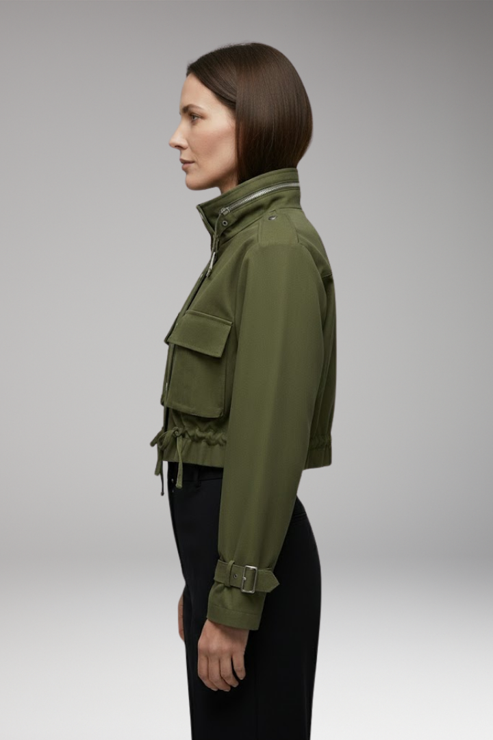 Women's Long Sleeve Bomber Jacket