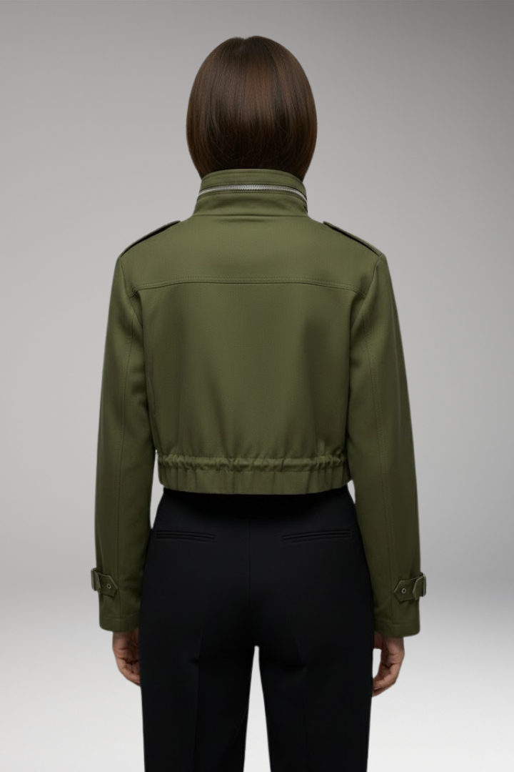 Women's Long Sleeve Bomber Jacket
