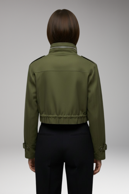 Women's Long Sleeve Bomber Jacket