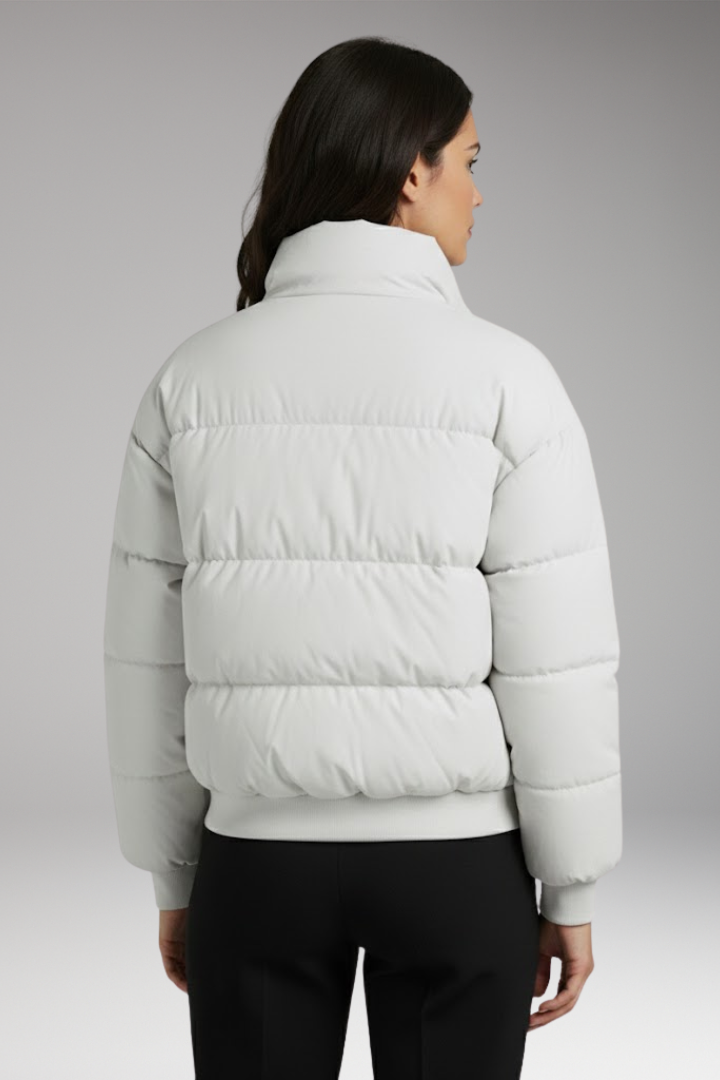 Women's Bomber Jacket Detachable Hood