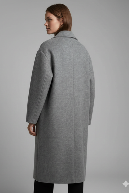 Women's Long Coat Lapel Collar