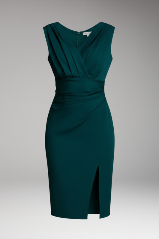 Women's A-Line Dress Detailed Design - 
Fashinoza