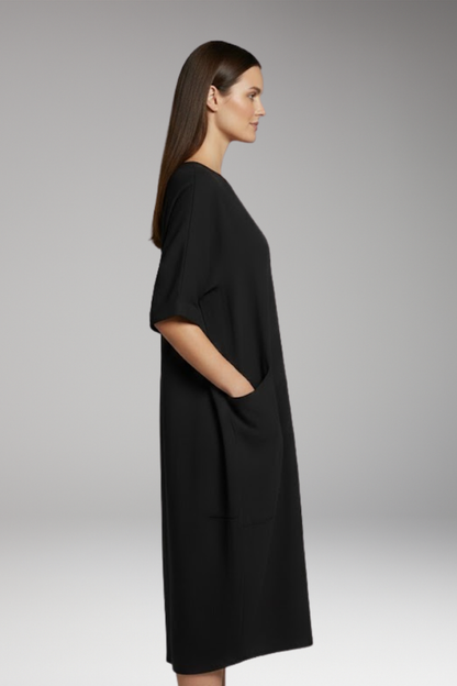 Women's Short Sleeve Round Neck Dress