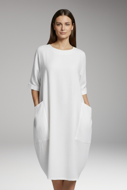 Women's Short Sleeve Round Neck Dress
