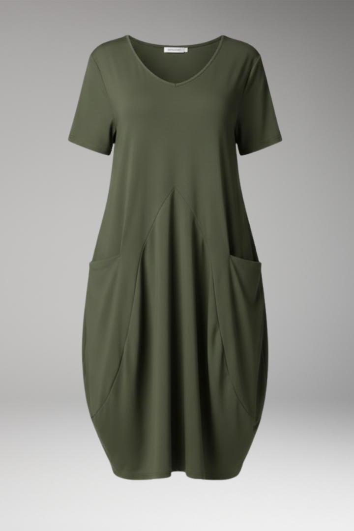 Women's Tummy Control Dress Relaxed Fit - 
Fashinoza