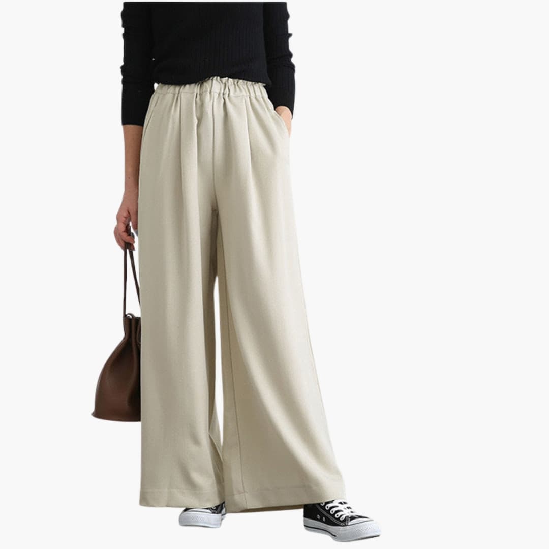 Women's Wide Leg High Waist Summer Pants