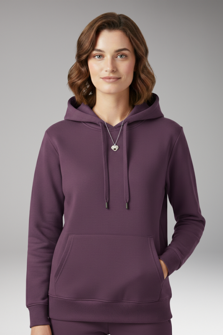 Women's Adjustable Hoodie Ribbed Cuff