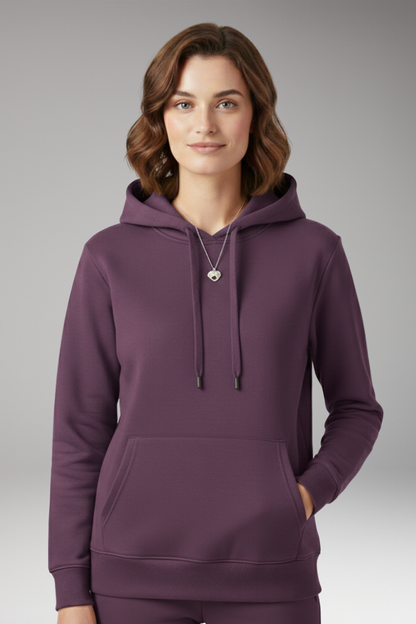 Women's Adjustable Hoodie Ribbed Cuff