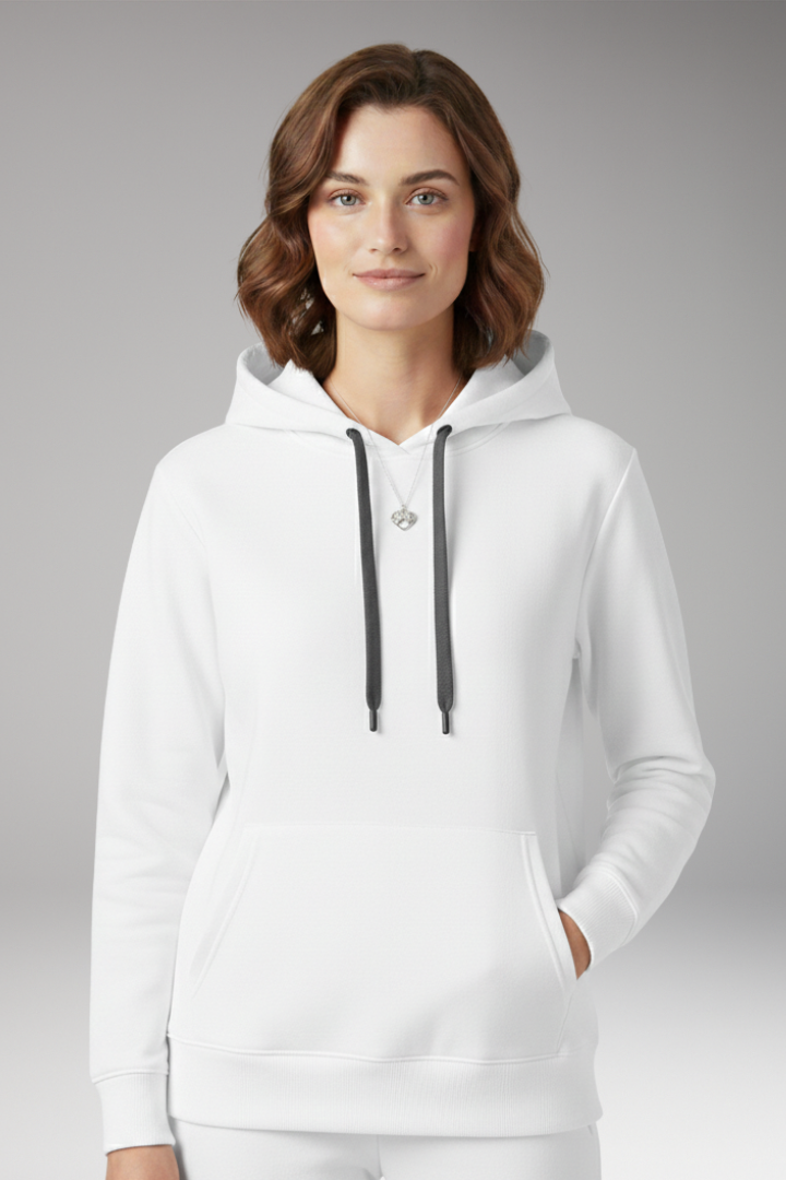 Women's Adjustable Hoodie Ribbed Cuff