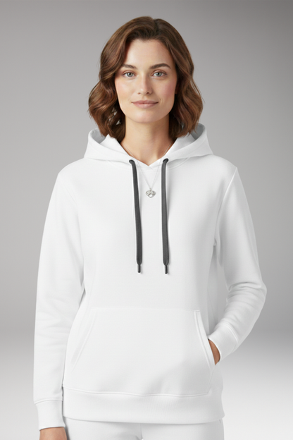 Women's Adjustable Hoodie Ribbed Cuff