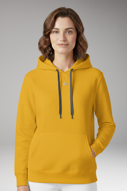 Women's Adjustable Hoodie Ribbed Cuff