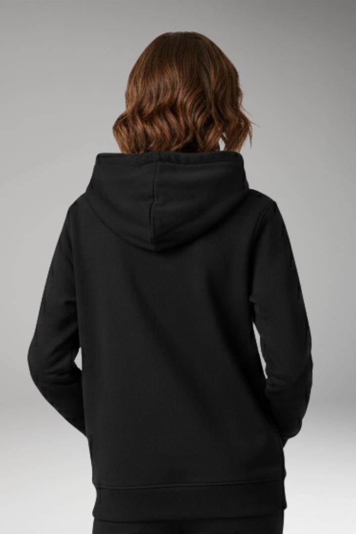 Women's Adjustable Hoodie Ribbed Cuff
