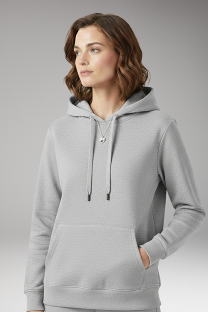 Women's Adjustable Hoodie Ribbed Cuff