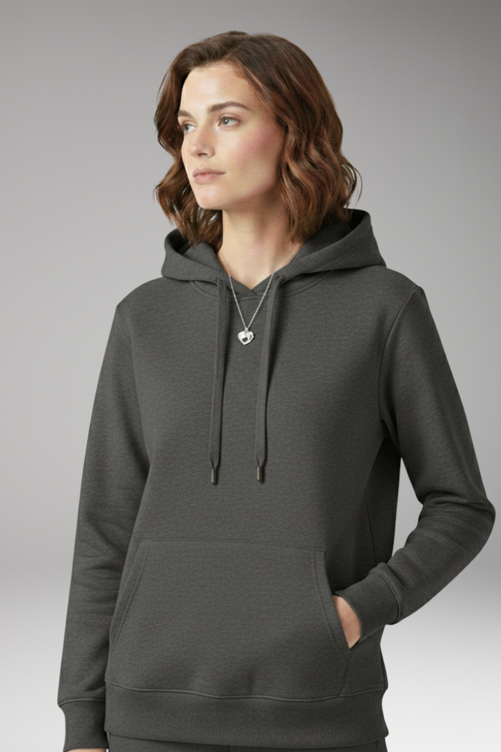Women's Adjustable Hoodie Ribbed Cuff