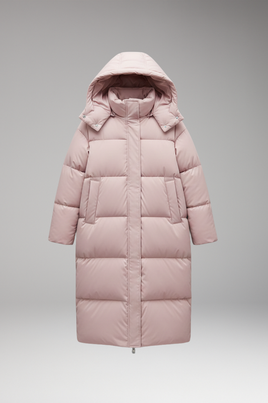 Women's Full Zip Jacket With Fixed Hood - 
Fashinoza
