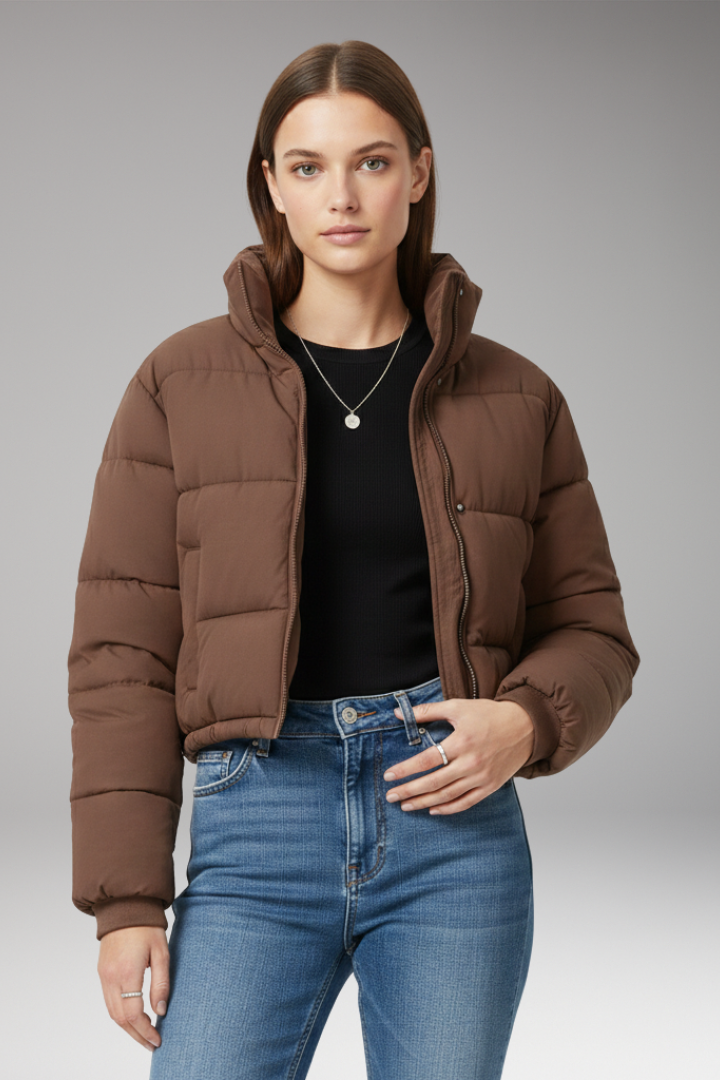 Women's Quilted Zip Jacket