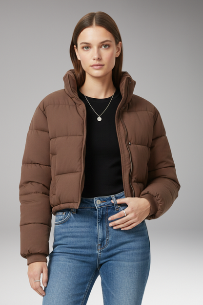 Women's Quilted Zip Jacket