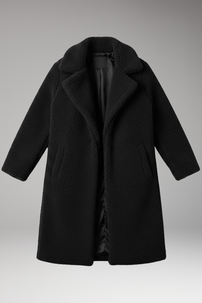 Women's Lapel Jacket Textured Surface - 
Fashinoza