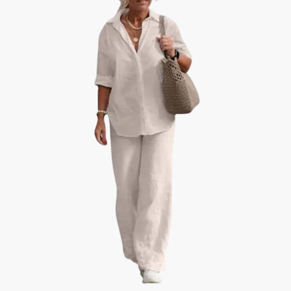 Women's Two Piece Long Sleeve Outfit - Fashinoza