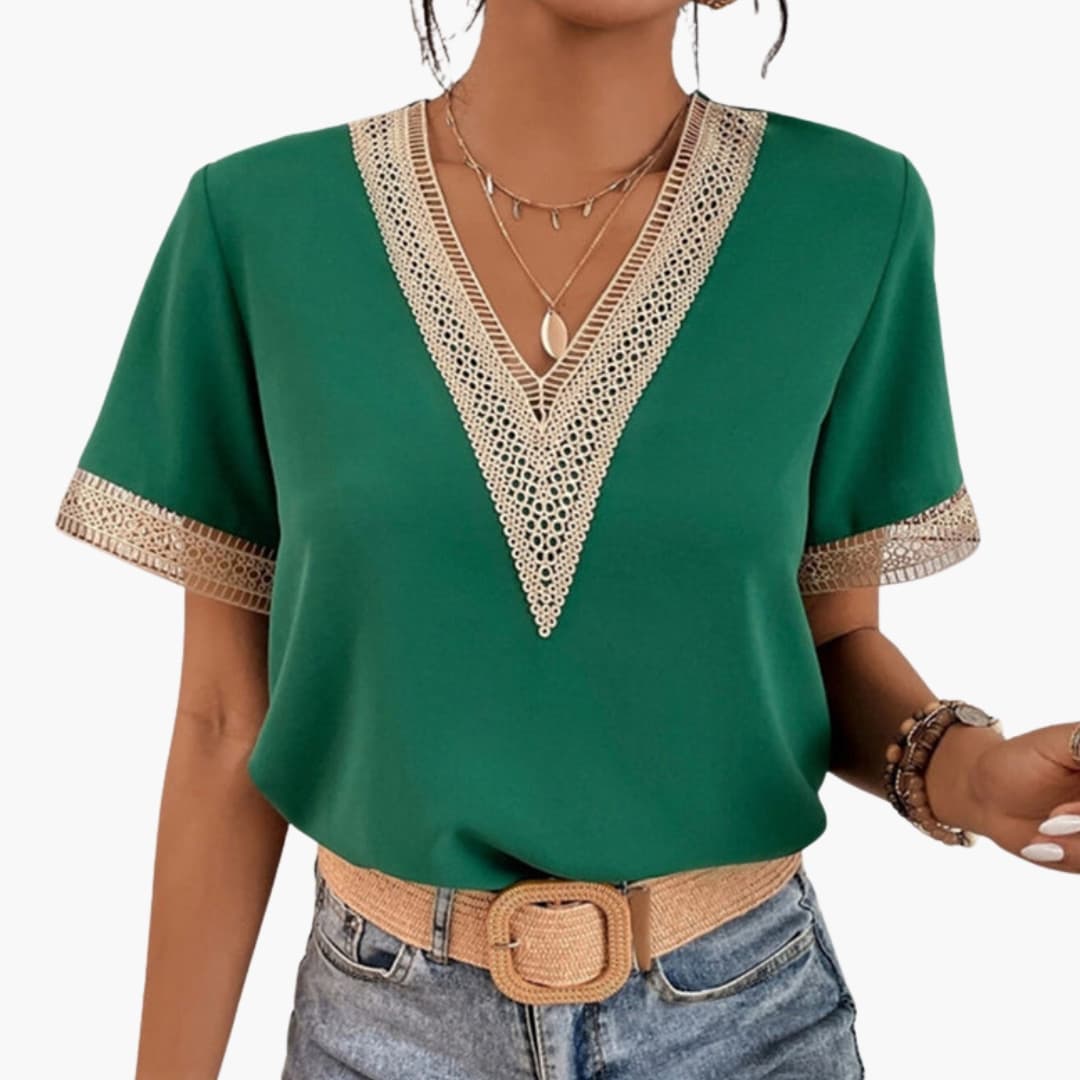 Women's Short Sleeve T-Shirt Loose Fit Plain