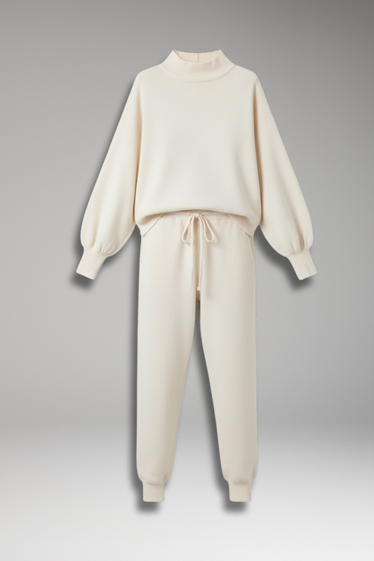 Women's Lounge Pants Set Elastic Waistband - 
Fashinoza