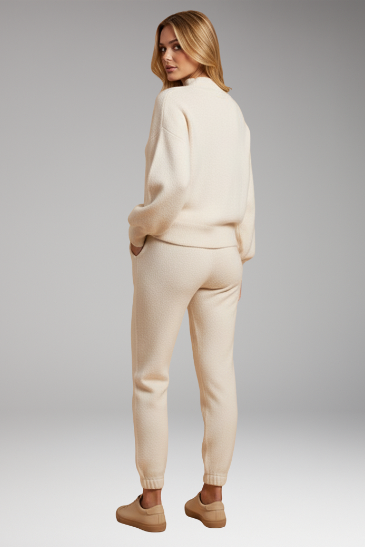 Women's Lounge Pants Set Elastic Waistband
