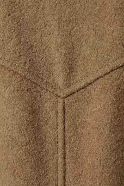 Women's Oversized Trench Coat Lapel Collar
