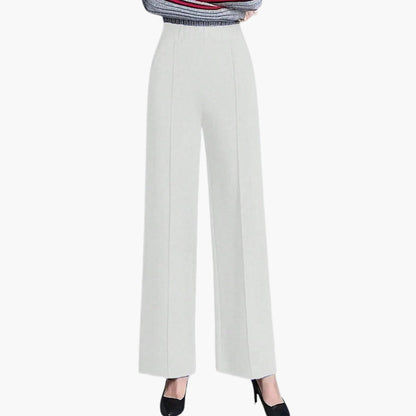 Women's High Waist Palazzo Pants Side Pleated