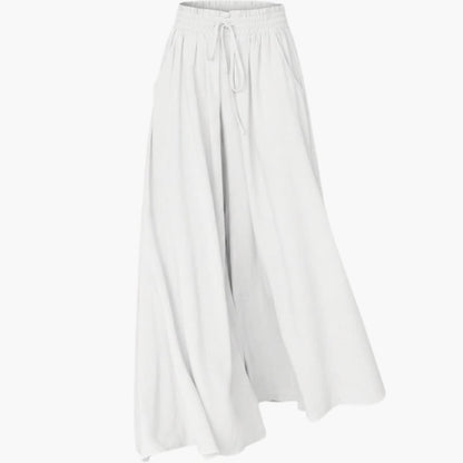 Women's Palazzo Pants Elastic Waistband