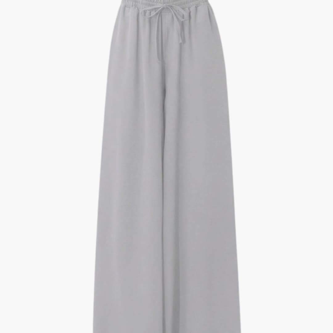 Women's Palazzo Pants Elastic Waistband