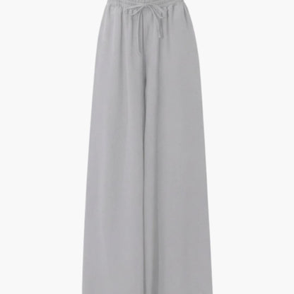 Women's Palazzo Pants Elastic Waistband