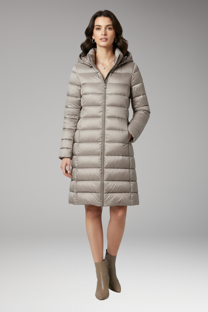Women's Hooded Parka Jacket Waterproof