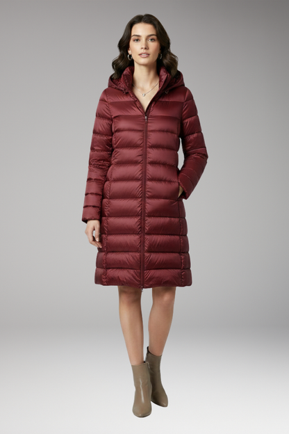Women's Hooded Parka Jacket Waterproof