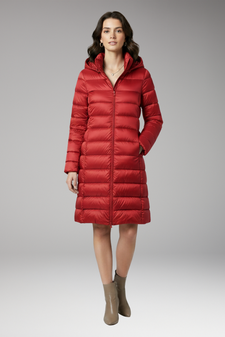 Women's Hooded Parka Jacket Waterproof
