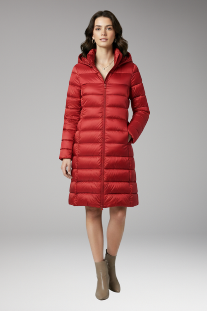 Women's Hooded Parka Jacket Waterproof