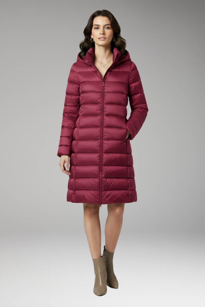 Women's Hooded Parka Jacket Waterproof
