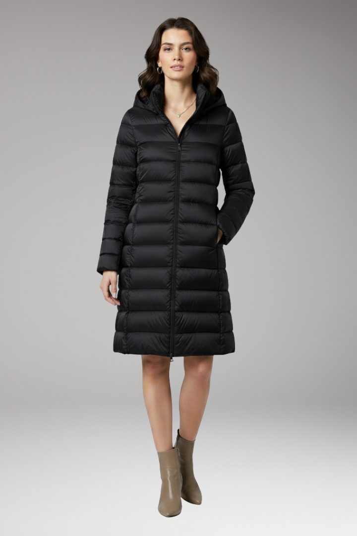 Women's Hooded Parka Jacket Waterproof