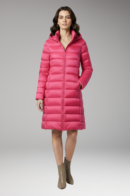 Women's Hooded Parka Jacket Waterproof