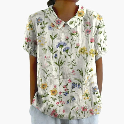 Women's Long Sleeve Button-Down Shirt Loose Fit