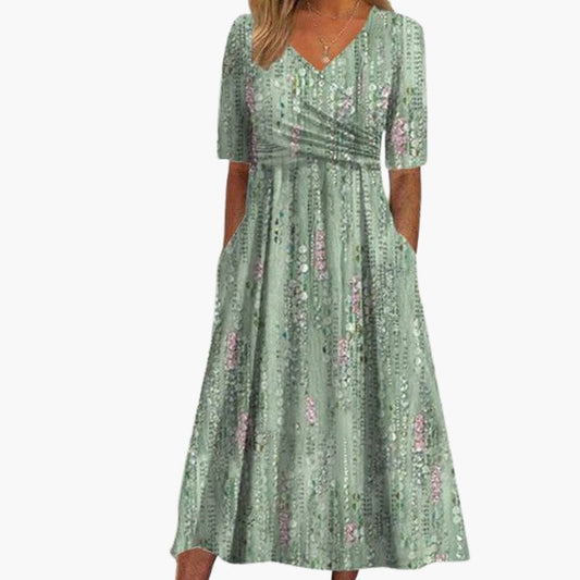 Women's Sleeveless A-Line Maxi Dress - Fashinoza