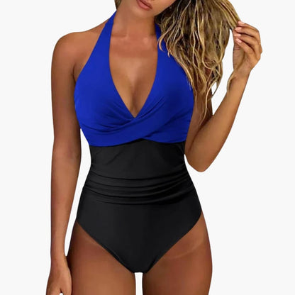Women's Push Up One Piece Swimsuit Adjustable Strap