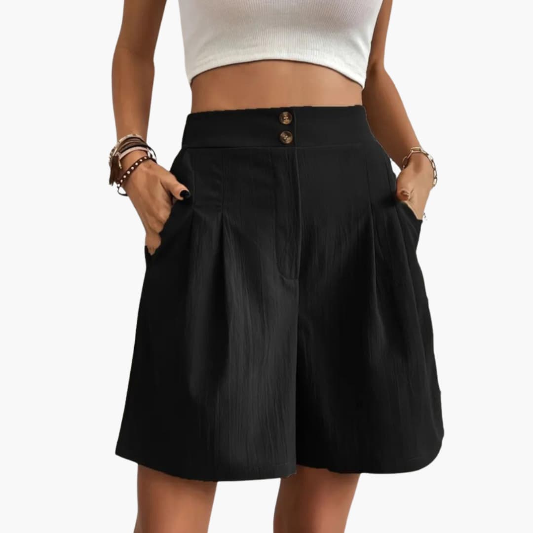 Women's Two-Piece Crop Midi Skirt Set - Fashinoza