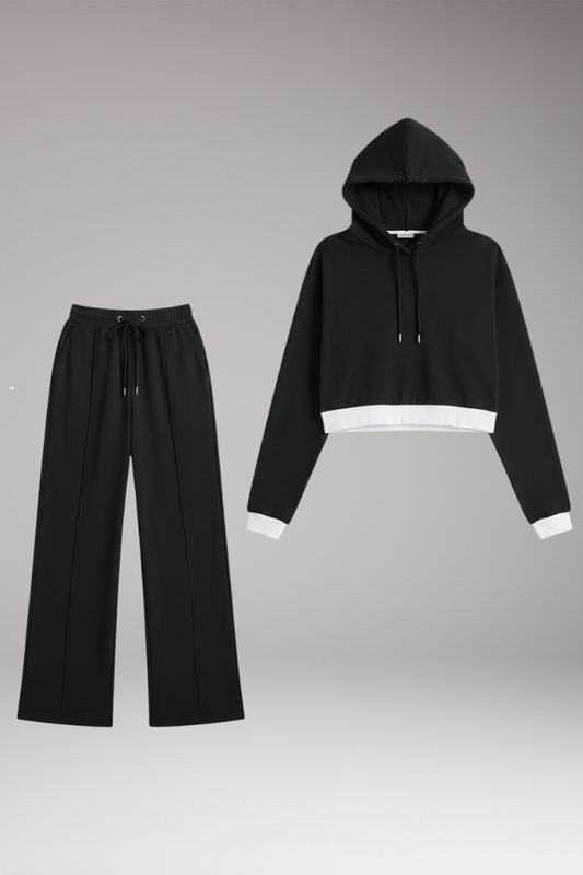 Women's Hooded Sweat Suit - 
Fashinoza
